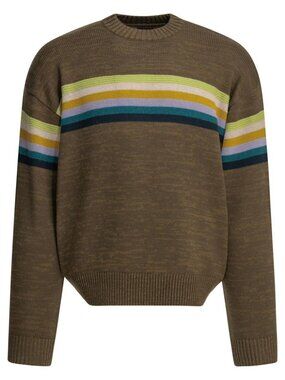 Kapital Peckish Rainbow Crewneck Sweater Tag Size 3 Men